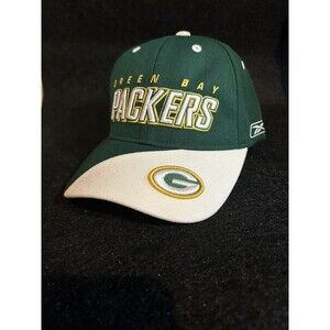 Green Bay Packers NFL Reebok Strap Back Adjustable Hat/Cap